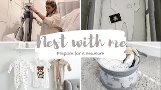 Prepare for a newborn with me | Nest with me | Second time Mum UK