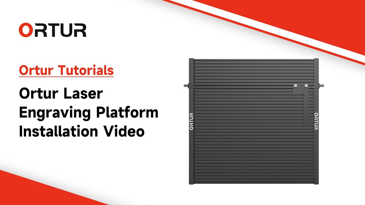 Ortur Laser Engraving Platform Installation Video - YouTube