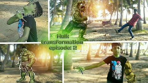 The Hulk transformation in real life (Episode 2) A Short film in R.M.A production