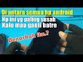 Cara ganti batre Hp Samsung A2 Core