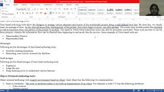 Authoring Tools Classification