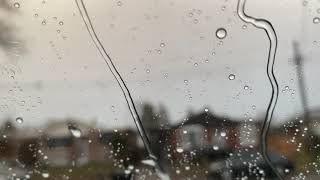 Rain Sound On Window with Thunder Soundsㅣ10 hours Rain for Sleep, Study and Relaxation, Meditation
