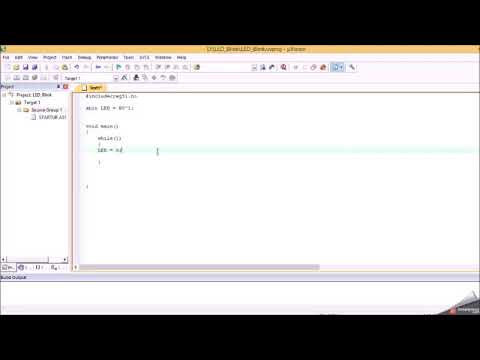 How to blink a LED with microcontroller - Welcome to Aravind's EASY LAB