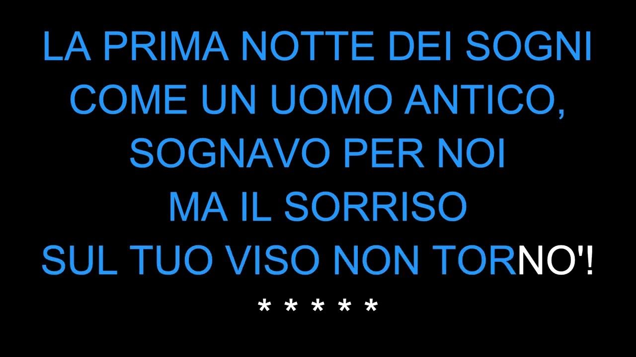 Cosa Si Puo Dire Di Te Pooh Cosa si può dire di te - Karaoke - YouTube