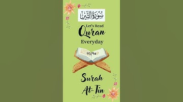 Surah At-Tin - سورة التين - Urdu Translation