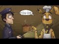 Springtrap's Cooking VS The Nightguard! (Five Nights at Freddy's FNAF Comic Dub Compilation)