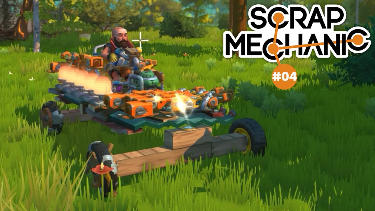 Scrap mechanic выживание карта