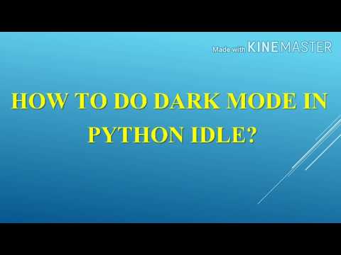 how to do Dark mode in #python ID मैं #100% python id #DarkMode