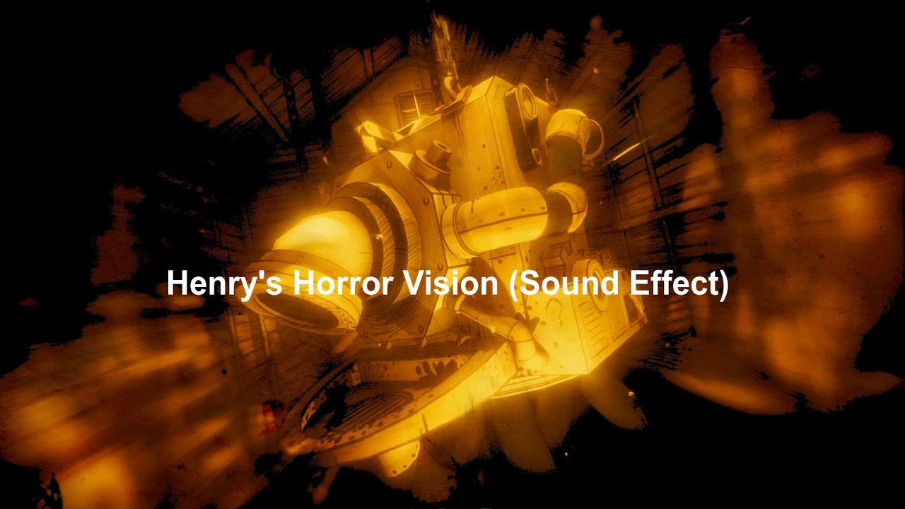 Bendy And The Ink Machine [Henry's Horror Vision] (Sound Effect) - SCRX6448