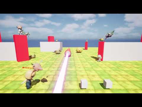 UE5 Arcade Shooting Prototype Dev Log 6.4 - Sneak peak at laser beam attack