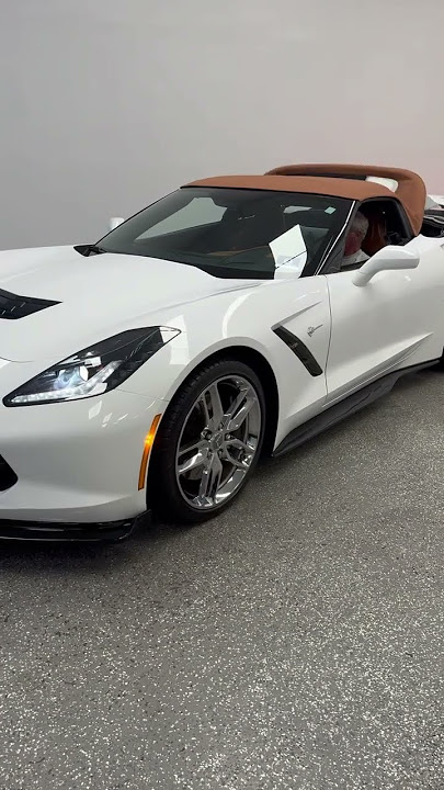 ￼ 2014 Corvette Z51 convertible 3LT manual six speed Carfax certified 25K miles