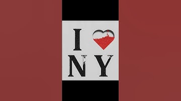 A Stunning Video for Those Who Love New York and Particle Simulations #shorts  #newyork #physics