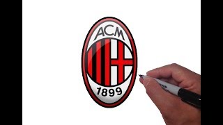 How to Draw the A.C. Milan Logo