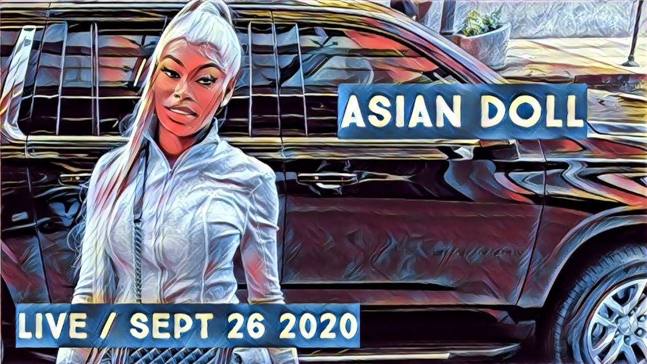 Asian Doll (IG: @asiandabrat) on Live Stream on September 26th 2020