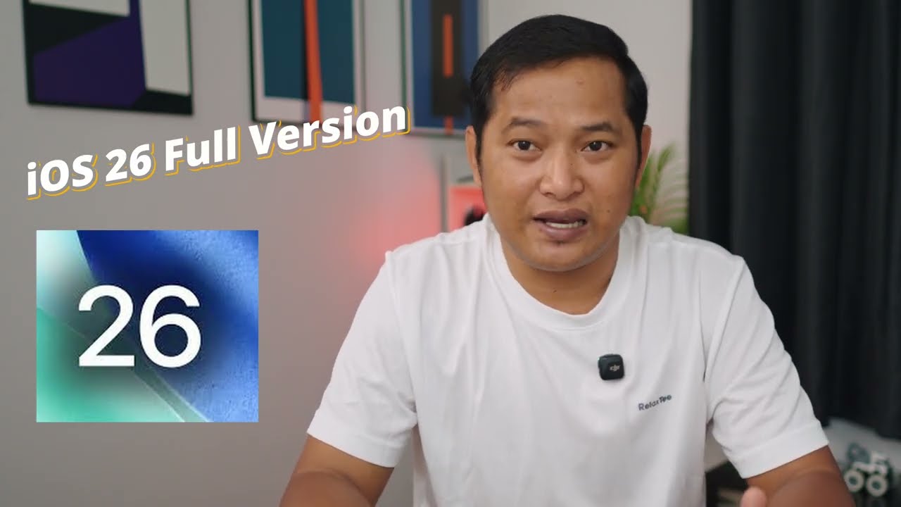 iOS 26 ផ្លូវការចេញមកហើយ