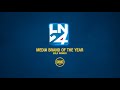 Ln24  media brand of the year 2021 by the amma awards