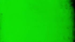 Noise Video Damage On Green Screen 4K