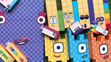 Looking for Numberblocks NEW 1119 Puzzle Tetris Shape ASMR  | Numberblocks Satisfying Video