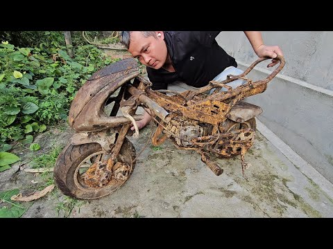 I Found a Rusted Mini Bike and Restored It