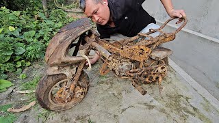 I Found A Rusted Mini Bike And Restored It