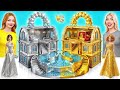 私たちは素晴らしい人形の家を作ります金対銀チャレンジ | クリエイティブなデコレーションハック Candy DO