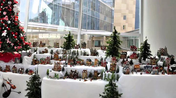 Christmas trees of Children's Hospital.