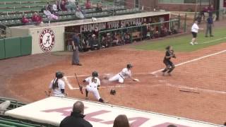Iowa Softball Beats Winthrop With Squeeze Bunt