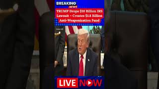 Trump Drops $10B IRS Lawsuit, Creates $1.8B Fund