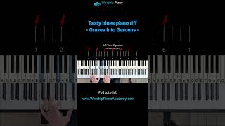 Tasty Blues Piano Riff - Graves Into Gardens