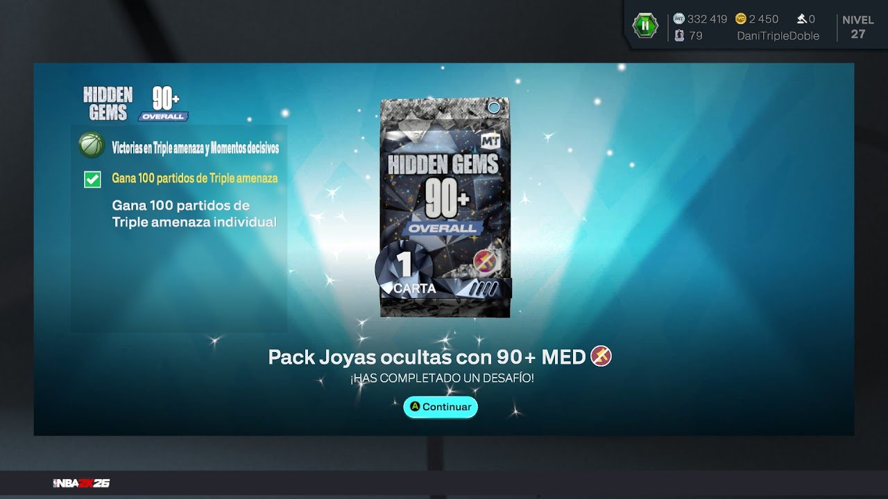 El contenido OFFLINE de NBA2K26 MyTEAM es ESPECTACULAR!!!! Abrimos 90+!!!!