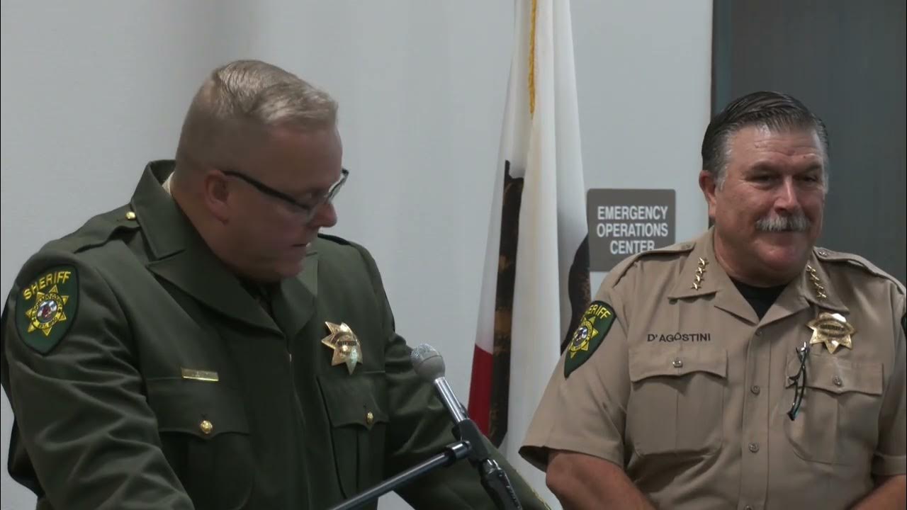 El Dorado County Sheriff Says "Goodbye" Honored for Serving Nearly 30 Years in Law Enforcement