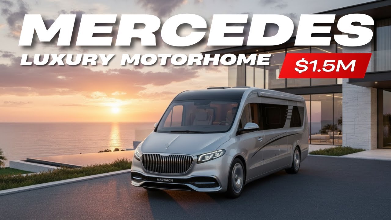 2026 Mercedes-Maybach Motorhome 🚐 | $1.5M Luxury RV Tour