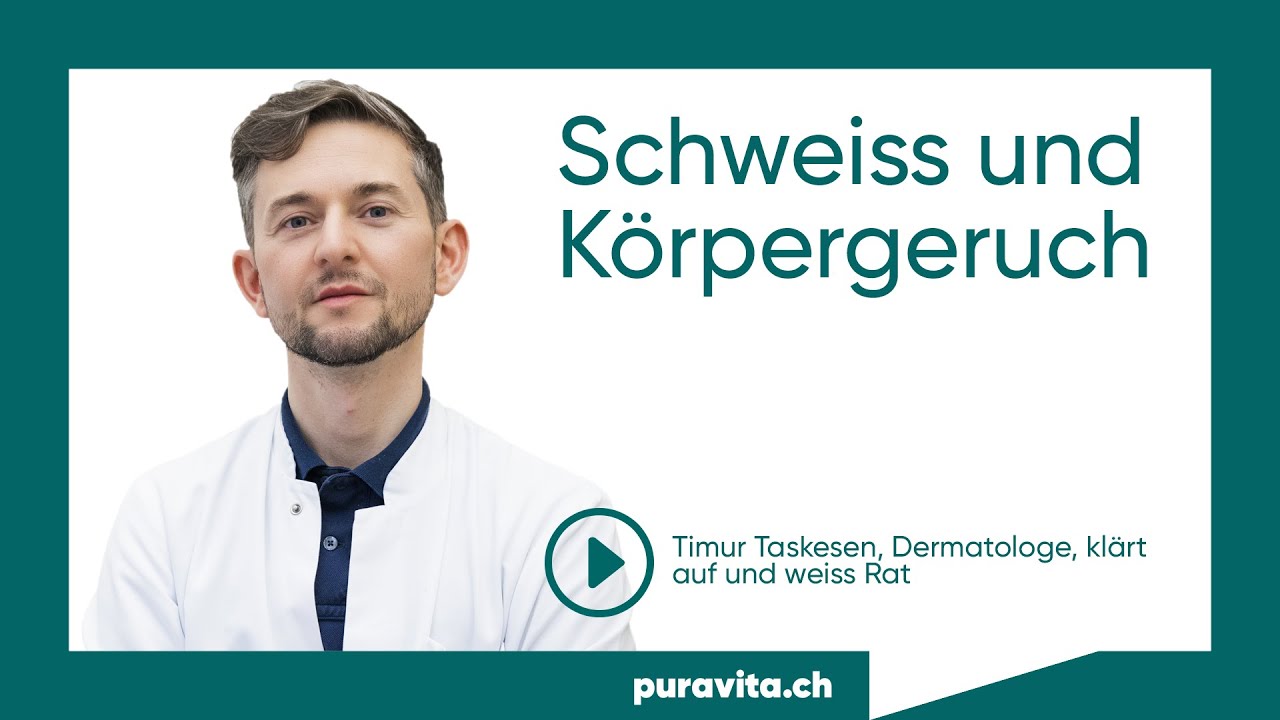 Schweiss und Körpergeruch | puravita.ch – Ihre Online Drogerie in der Schweiz