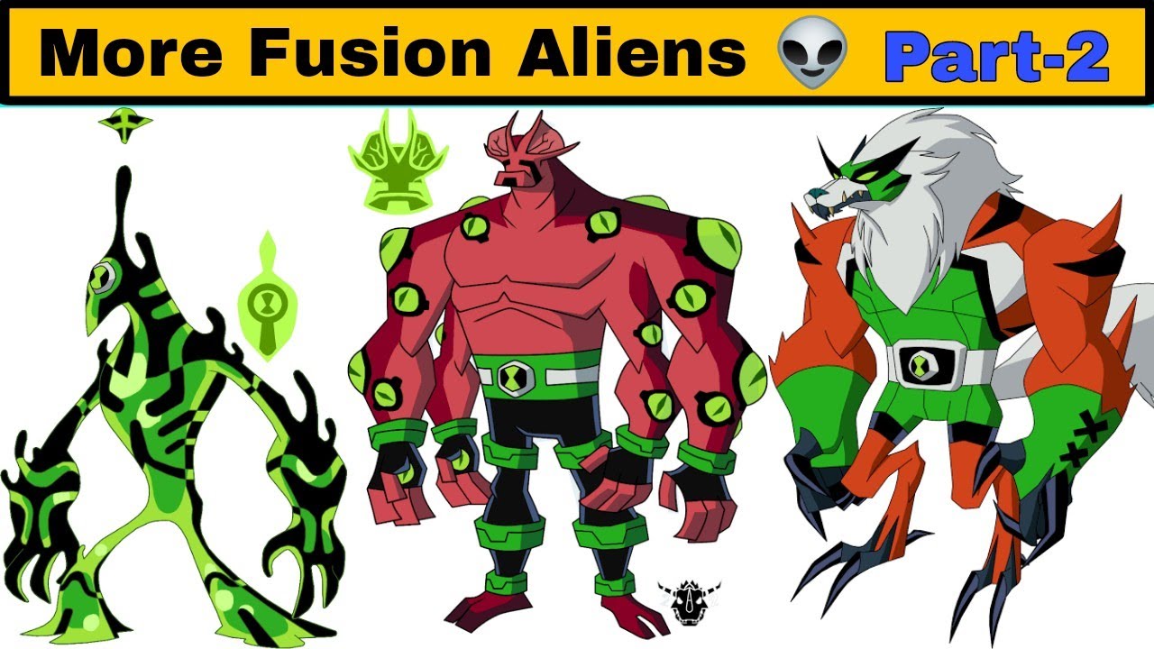 Top 5 powerful Fusion aliens of Ben 10000