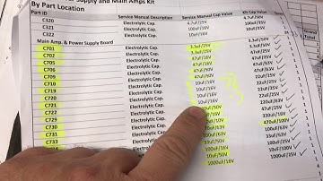 Marantz 2252B recap mystery capacitor