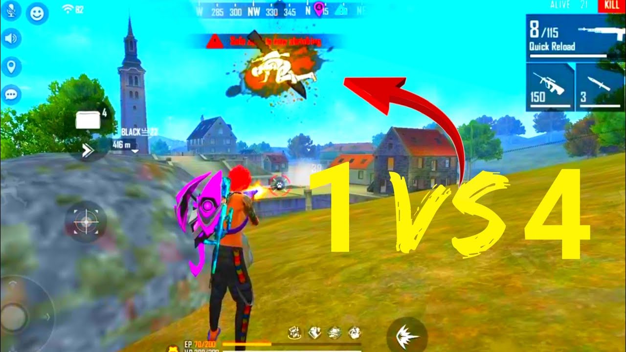 Solo vs Squad Gayak Gaming Full HeadShot Gameplay Garena Free Fire