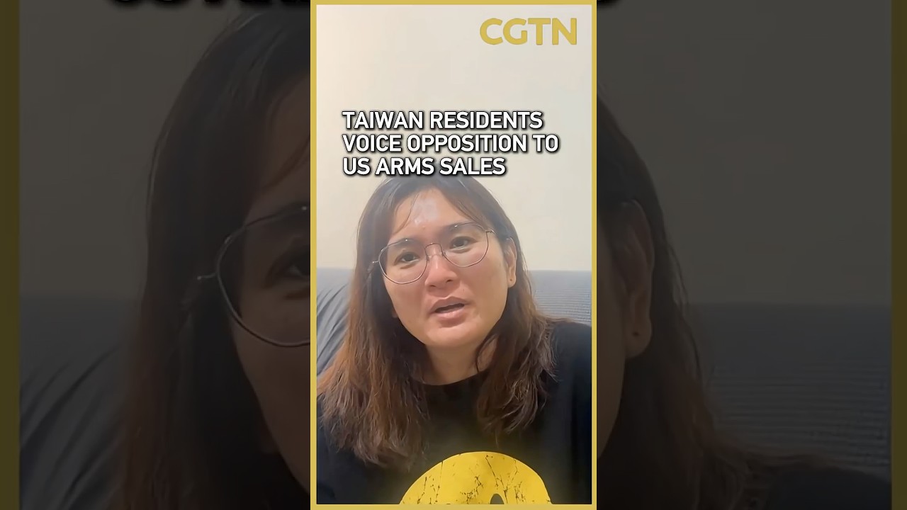 Taiwan residents voice opposition to U.S. arms sales