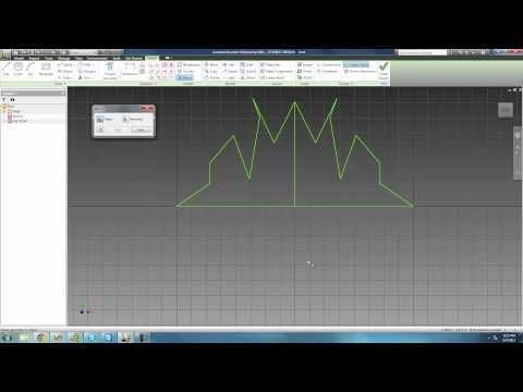 Autodesk Inventor Tutorial 14, Mirror Pattern
