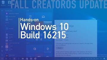 Windows 10 build 16215: Hands on with new Fluent Design, handwriting, keyboard, Microsoft Edge