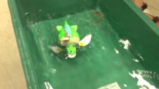 Simple seaturtle like robot (2012 mass-product type)