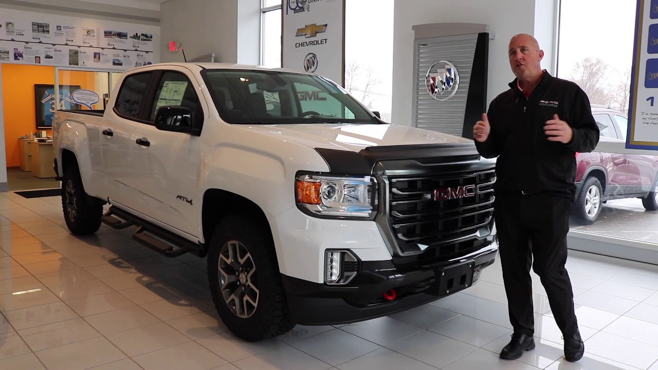 2021 GMC Canyon AT4 Summit White