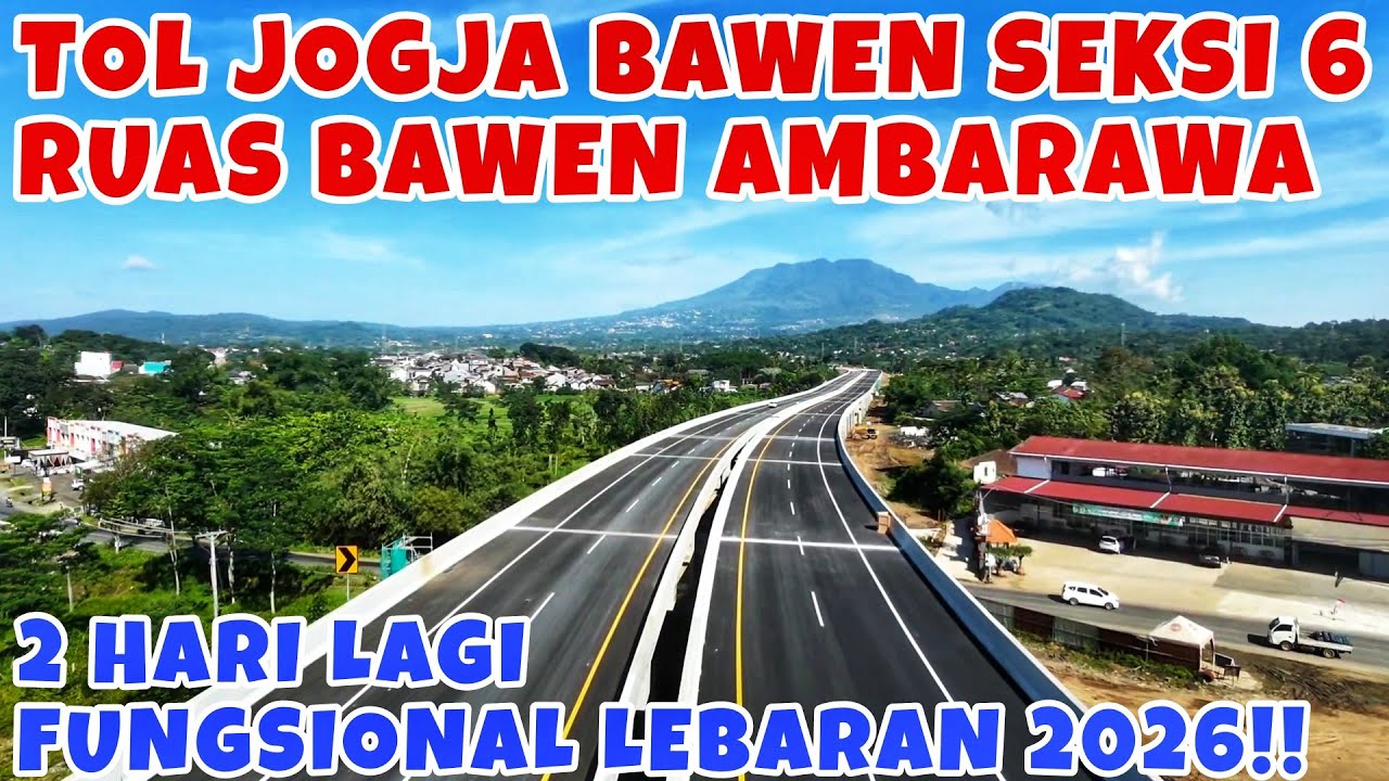 H-2 DIBUKA FUNGSIONAL‼️Update Tol Dari Bawen Hingga Ambarawa