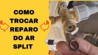📢 COMO TROCAR O REPARO DA VALVULA DO AR CONDICIONADO SPLIT