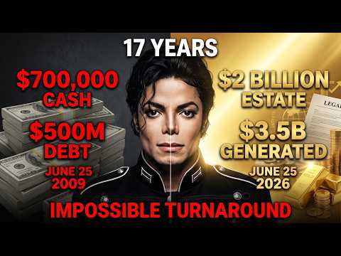 Michael Jackson Died With $700K in Cash and $500M in Debt — 17 Years Later, He's Worth $2 Billion