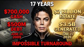 Michael Jackson Died With $700K in Cash and $500M in Debt — 17 Years Later, He's Worth $2 Billion