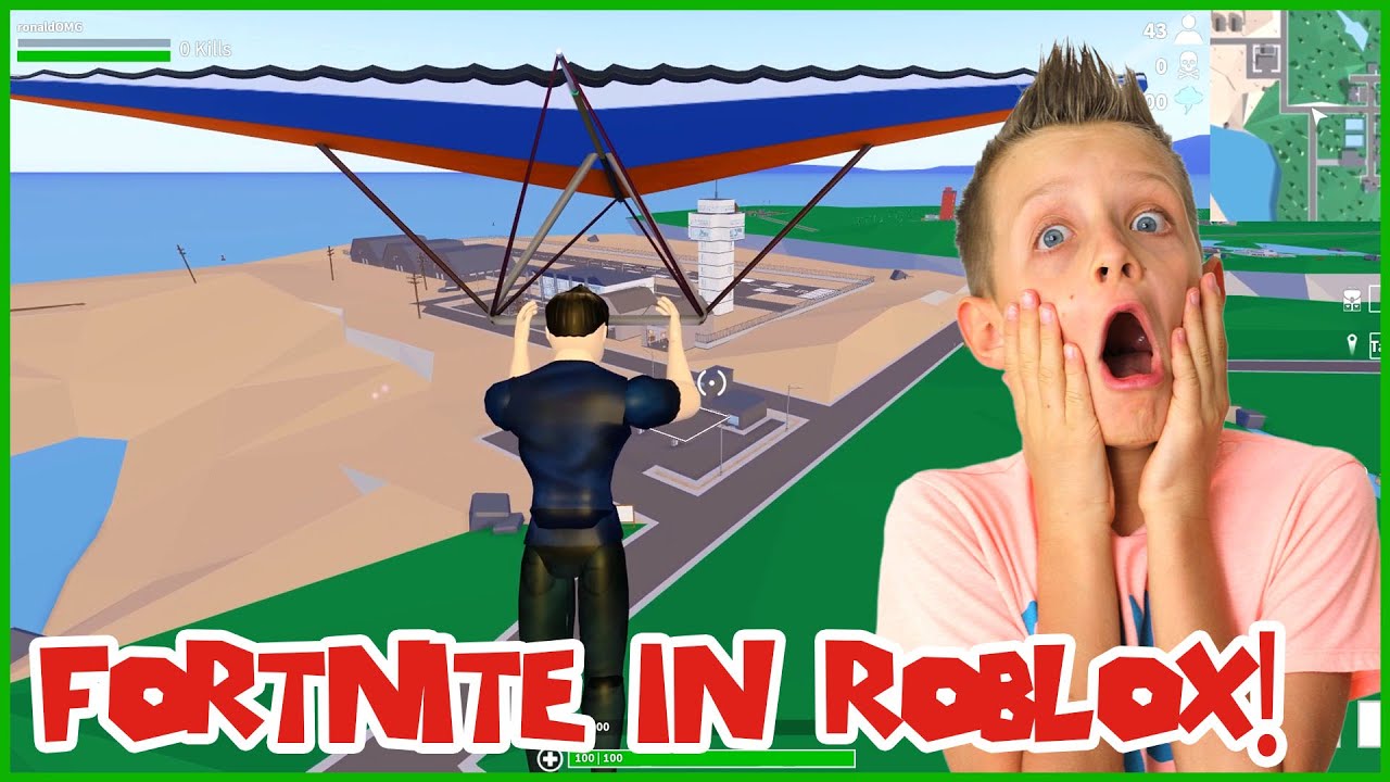 This Roblox Game Is Better Than Fortnite Youtube - karinaomg and ronaldomg playing roblox