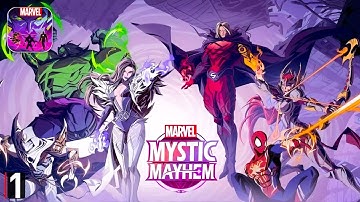 MARVEL Mystic Mayhem Gameplay Walkthrough Part 1 (iOS, Android)
