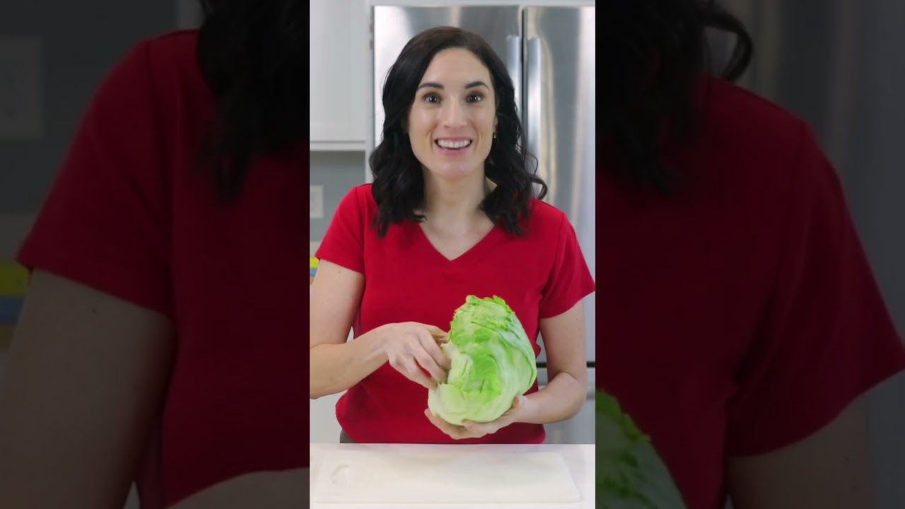 MAGIC TRICK to remove a lettuce core! 