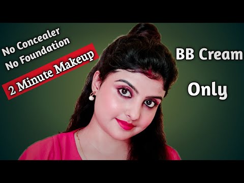 BB Cream Makeup | QUICK Everyday Makeup Tutorial using BB Cream | Garnier BB Cream