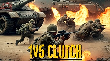 1V5 CLUTCH UP! INSANE SEARCH AND DESTROY COMEBACK! #shorts